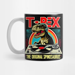 T-REX The Original Spinosaurus  funny  retro Quotes Mug